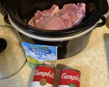 Bone in pork chops in the crock pot