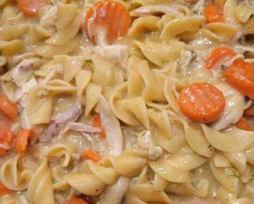 Quick one pot Chicken and Noodles