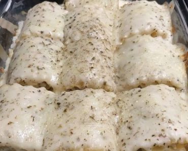 CHICKEN ALFREDO LASGANA ROLL
