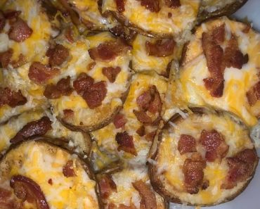 Lazy potato skins