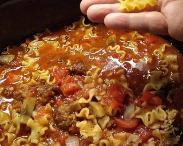 Lasagne Soup