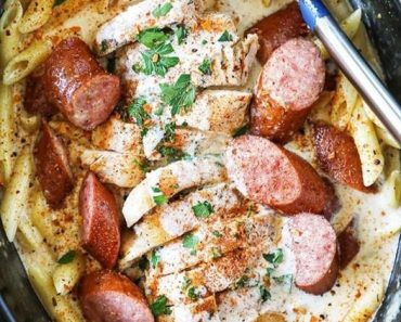 SLOW COOKER CAJUN CHICKEN ALFREDO RECIPE