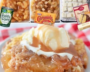 Caramel Apple Dump Cake