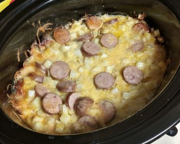 Slow Cooker Sausage Potato Casserole