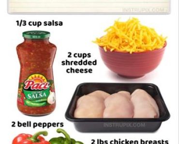 Cheesy Baked Fajita Chicken