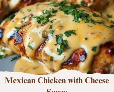 Mexican Chicken with Cheese Sauce