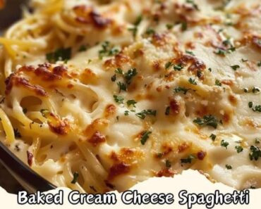 Baked Cream Cheese Spaghetti