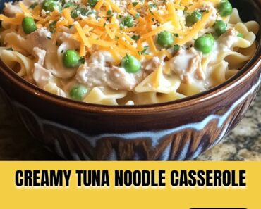 Creamy Tuna Noodle Casserole