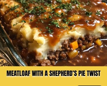 Meatloaf with a Shepherd’s Pie Twist