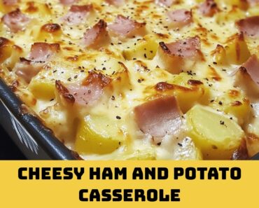 Cheesy Ham and Potato Casserole