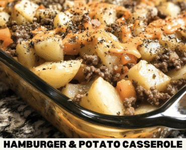 👉Hamburger PotatoCasserole