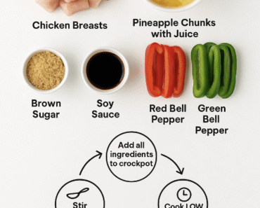 👉Sweet Hawaiian Crockpot Chicken