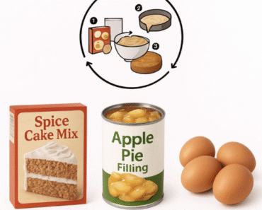 3-INGREDIENT APPLE CAKE