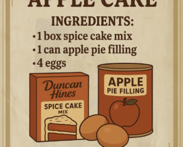 3-INGREDIENT APPLE CAKE
