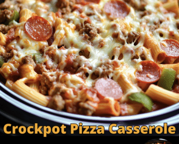 Crockpot Pizza Casserole