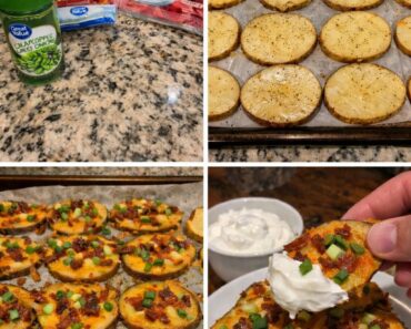 Baked Potato Slices with Bacon recipe Baked Potato Slices with Bacon recipe