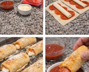 Pepperoni Pizza Sticks recipe Pepperoni Pizza Sticks recipe
