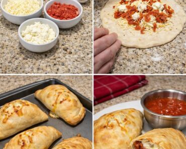 Crispy Calzone Pockets recipe Crispy Calzone Pockets recipe