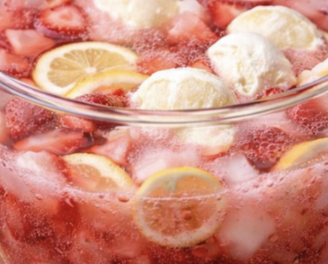 Strawberry Sprite Punch Strawberry Sprite Punch