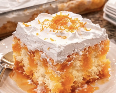 Orange Creamsicle Poke Cakerecipe Orange Creamsicle Poke Cakerecipe
