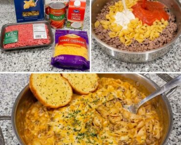 Creamy Beef & Shells Creamy Beef & Shells
