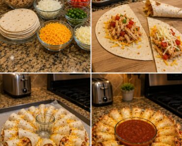 Blooming Quesadilla Ring Blooming Quesadilla Ring