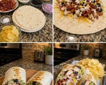 Loaded Chicken Wrap Loaded Chicken Wrap