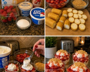 Cheesecake Twinkie Cups Cheesecake Twinkie Cups