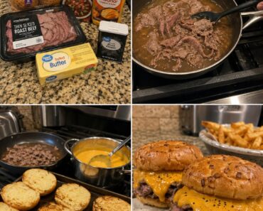 Hot Beef Cheddar Melts recipe Hot Beef Cheddar Melts recipe