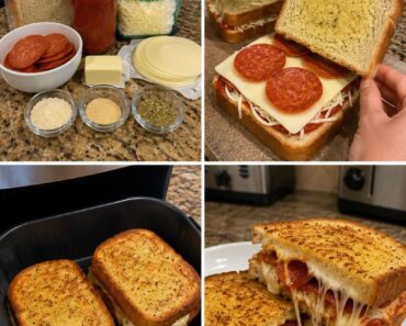 Air Fryer Pizza Melts Air Fryer Pizza Melts
